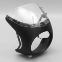 7inch Motorcycle Headlight Handlebar Fairing Retro Cafe Racer Style Universal