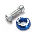 M5/5mm Windscreedn Screw Bolt Blue Universal Motor Bike Body Faring Kit