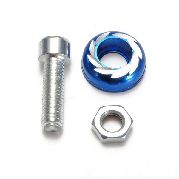 M5/5mm Windscreedn Screw Bolt Blue Universal Motor Bike Body Faring Kit