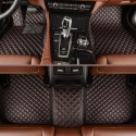 3PCS Left Car Driver Auto Floor Mat Leather Front&Rear Liner Waterproof For Mazda CX-5