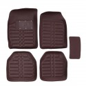 5Pcs/Set Car Floor Mats Front Rear Liner Waterproof Universal Vehicle Carpets