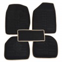 5Pcs/Set Car Floor Mats Front Rear Liner Waterproof Universal Vehicle Carpets