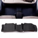 Black Full-Encased Non-slip Car Floor Mat Liner Waterproof Mat For Honda Accord 2013-2016