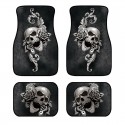 Car Mats Rubber Black Universal Fit Non Slip Dustproof 3D