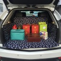 Oxford Cat Claws Pattern Car Pet Trunk Mat Waterproof Anti-dirty Cargo Seat Cover