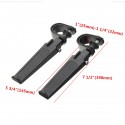 1inch 1-1/4inch Universal Motorcycle Black Clamp On Foot Pegs For Haley/Honda