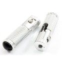 2pcs CNC Universal Motorcycle Foot Pegs Rests Pedal Foldable Accessories