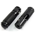 2pcs CNC Universal Motorcycle Foot Pegs Rests Pedal Foldable Accessories