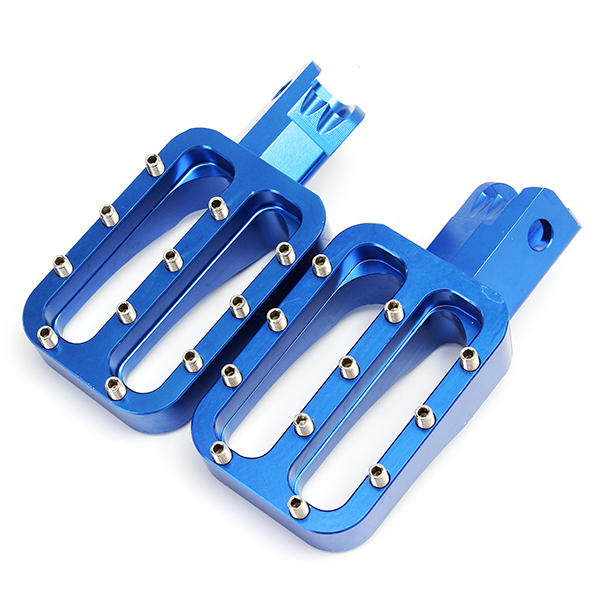 Bike Foot Pegs Motorcycle Pedals Treadles Footrest Foot Peg Universal Aluminum Alloy