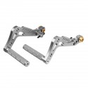 CNC Go Kart Racing Pedals Billet Brake Accelerator Set Aluminum Universal