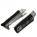 Front Foot Pegs Black For Kawasaki Honda Yamaha