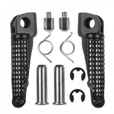 Motorcycle Front Footrest Pedal Foot Pegs for Kawasaki ZX6R Z1000 Z750