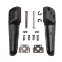 Motorcycle Rear Footrest Pedal Foot Pegs for Kawasaki ZX6R Z750 Z1000