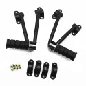 Motorcycle Rear Passenger Foot Pegs Foot Pedal Mounts For Kawasaki Vulcan650 VN650