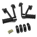 Motorcycle Rear Passenger Foot Pegs Foot Pedal Mounts For Kawasaki Vulcan650 VN650