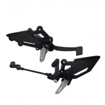 Motorcycle Shift Lever Frontset Foot Peg Bracket Footrest Pedal Shifter For Kawasaki