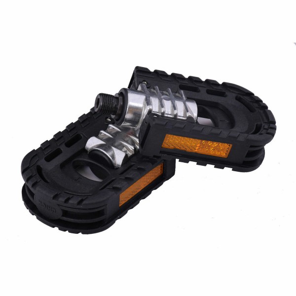 Pair Aluminum Alloy Bicycle Foldable Pedals 9/16inch 14mm For Road Mountain Bike