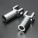 Passenger Footrest Peg Support Mount Holder Clevis Kit For Harley Softail