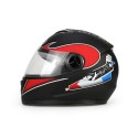 Motorcycle Full Face Helmet HD Anti-fog Lens Breathable Unisex Universal With Neck Protection