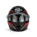 Motorcycle Full Face Helmet HD Anti-fog Lens Breathable Unisex Universal With Neck Protection