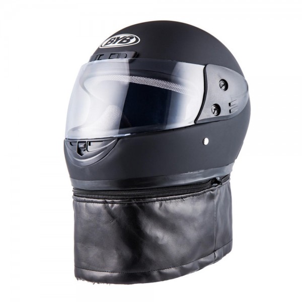 Universal Motorcycle Full Face Helmet With Neck Protection Anti-fog Breathable