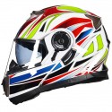 GXT 160 Flip Up Motorcycle Full Face Helmet Double Lens Casco Racing Capacete