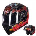 GXT 902 DOT Motorcycle Full Face Helmet Flip up Motocross Double Lens Racing Riding