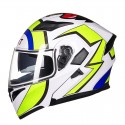 GXT 902 DOT Motorcycle Full Face Helmet Flip up Motocross Double Lens Racing Riding