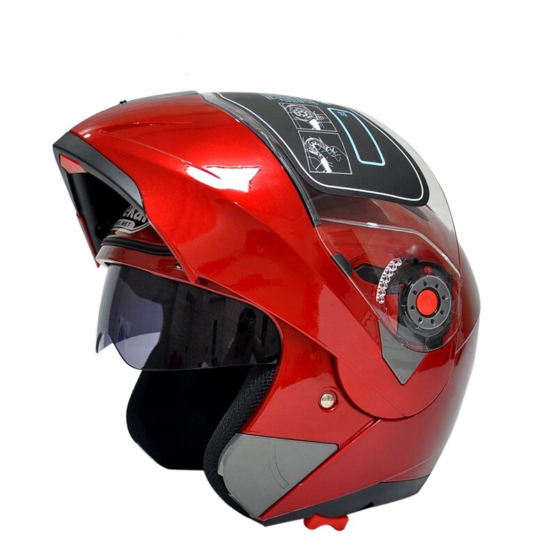 105 Full Face Motorcycle Racing Helmet Dual Visor Helmet