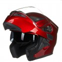 ABS Crashworthiness Protection Full Face Double Lens Men And Women Motorcycle Scooter Helmet
