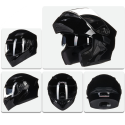 ABS Crashworthiness Protection Full Face Double Lens Men And Women Motorcycle Scooter Helmet