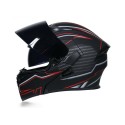 ABS Crashworthiness Protection Full Face Double Lens Men And Women Motorcycle Scooter Helmet