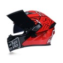 ABS Crashworthiness Protection Full Face Double Lens Men And Women Motorcycle Scooter Helmet