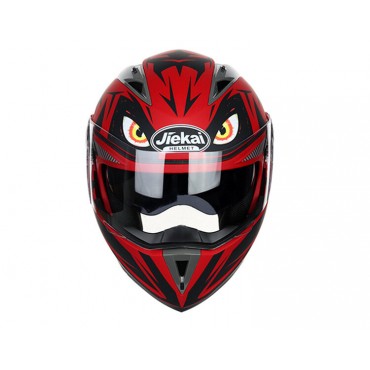 JK105 Motorcycle Helmet Flip Up Unveiled Headpiece With Double Lens Electric Bike Men Anti-Fog All Seasons Helmets