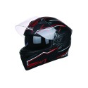 JK902 Full Face Motorcycle Helmet Double Lens Flip Up Motorbike MOTO Motocross Scooter Dual Visor Helmets