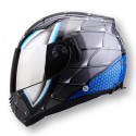 Motorcycle Full Cover Helmet Sunscreen Double Anti Fog Lens For NENKI