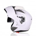 Motorcycle Full Face Dual Visor Flip Up Modular Helmet Motocross XL 4 Colors