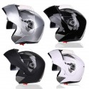 Motorcycle Full Face Dual Visor Flip Up Modular Helmet Motocross XL 4 Colors