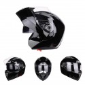 Motorcycle Full Face Flip Up Helmet Dual Lens Anti-fog