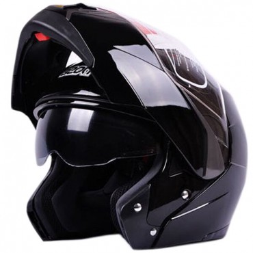 Motorcycle Helmet Outdoor Sport Man Woman Black Racing Motocross