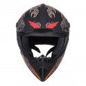 Motorcycle Off Road Lightweight Dirt Bike Helmet Full Face Visor Racing Head Protect Safety