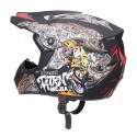 Motorcycle Off Road Lightweight Dirt Bike Helmet Full Face Visor Racing Head Protect Safety