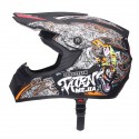 Motorcycle Off Road Lightweight Dirt Bike Helmet Full Face Visor Racing Head Protect Safety