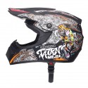 Motorcycle Off Road Lightweight Dirt Bike Helmet Full Face Visor Racing Head Protect Safety