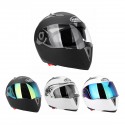 Motorcycle Open Face Helmet Dual Visor Flip Up Adult Full Face Motocross Dirt Bike M/L/XL