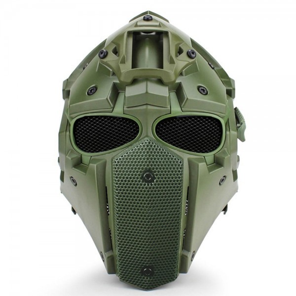 Multifunctional Motorcycle Motocross Anti-shock Tactical Military Adjustable Helmet+Fan+Mask+Goggles