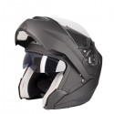Open Face Helmet Anti-UV Casque With Dual lenses For Riders