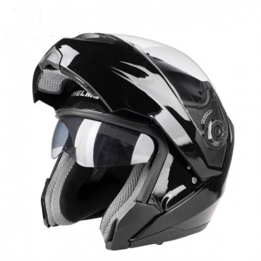 Open Face Helmet Anti-UV Casque With Dual lenses For Riders