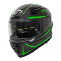 24K Carbon Fiber Fluorescent Motorcycle Helmet Full Face Moto Casco Motor bike Racing Casque Cycling Capacete X7