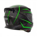 24K Carbon Fiber Fluorescent Motorcycle Helmet Full Face Moto Casco Motor bike Racing Casque Cycling Capacete X7
